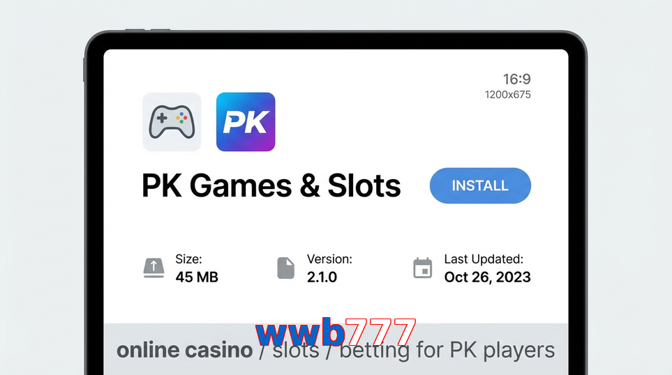 Game list for Wwb777 gameapk section