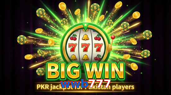 Big win animation on Wwb777 slot game
